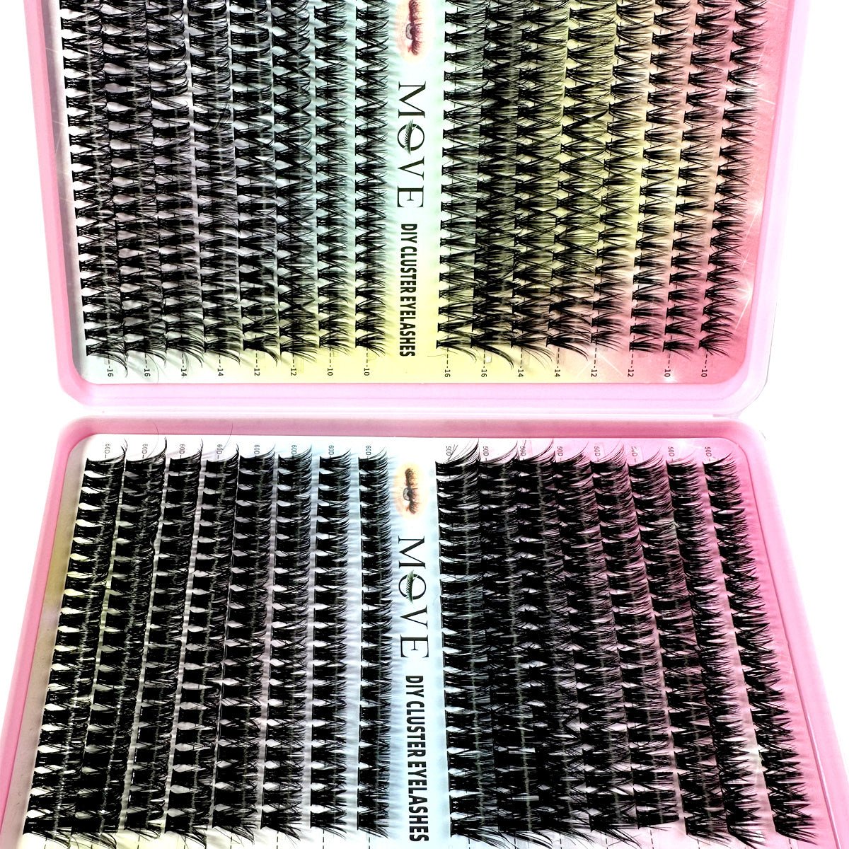DIY Cluster Eyelash Extension Kit – Reusable, Easy Apply, Stunning Lashes - HalleBeauty